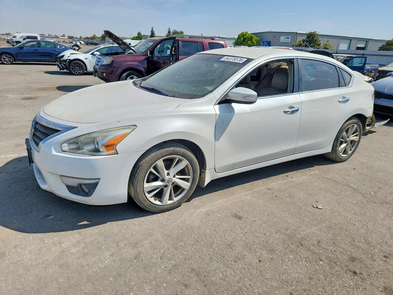 2013 Nissan Altima SV, VIN 1N4AL3AP7DC185053 — Rear end