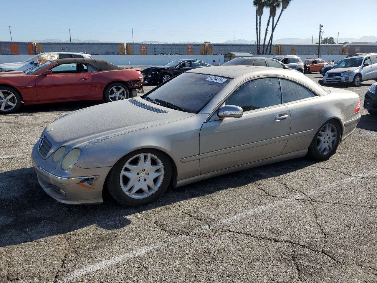 2003 Mercedes-Benz CL 500, VIN WDBPJ75J83A036344 — Undercarriage