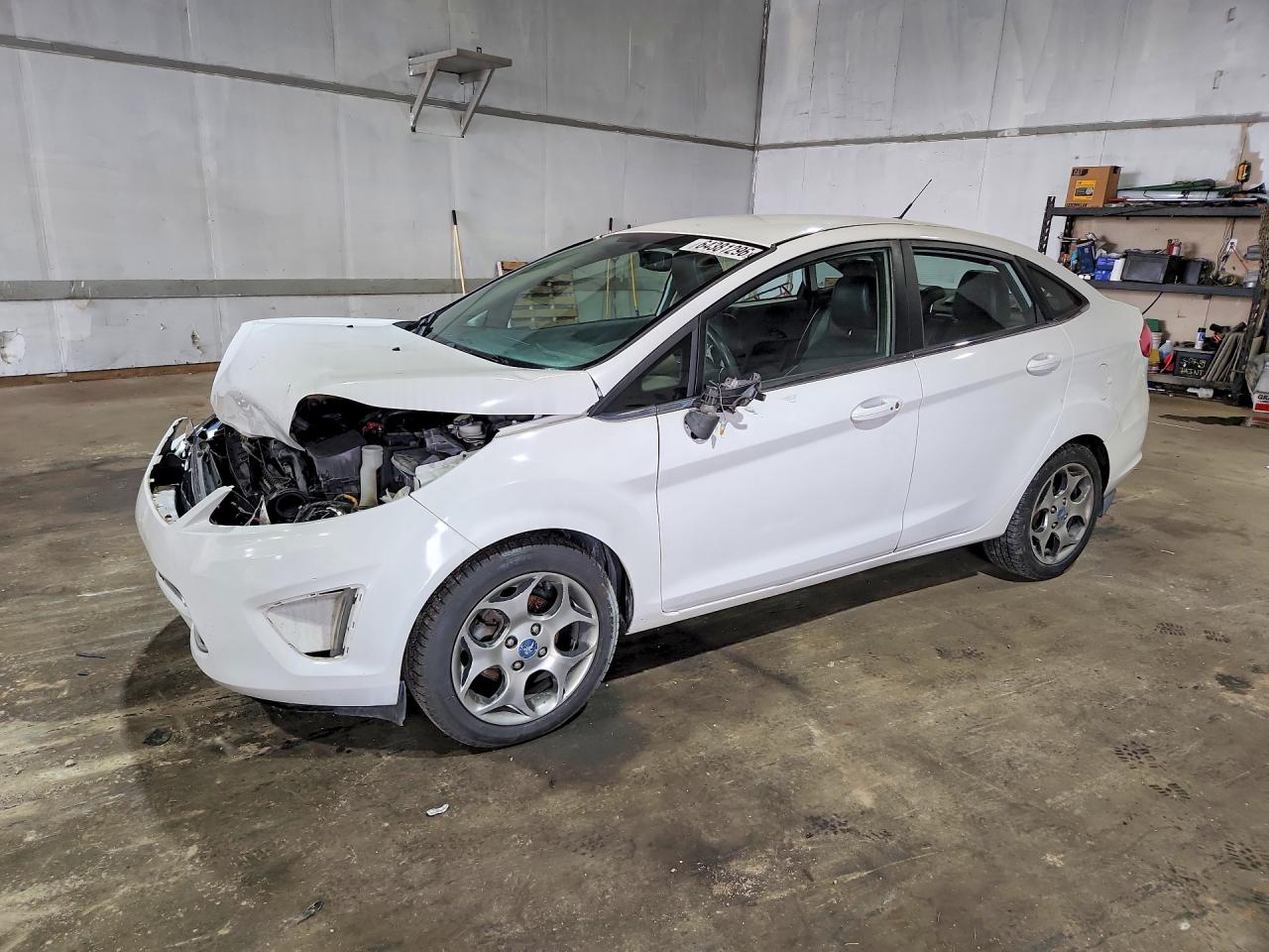 2011 Ford Fiesta SEL, VIN 3FADP4CJ7BM100191 — Front end