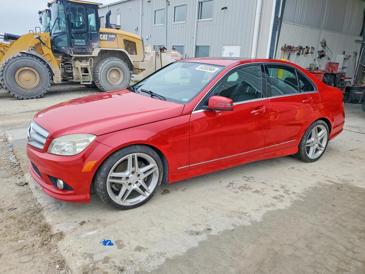 2010 Mercedes-Benz C 300 Sport, VIN WDDGF8BBXAR090044 — Мелкие вмятины и царапины