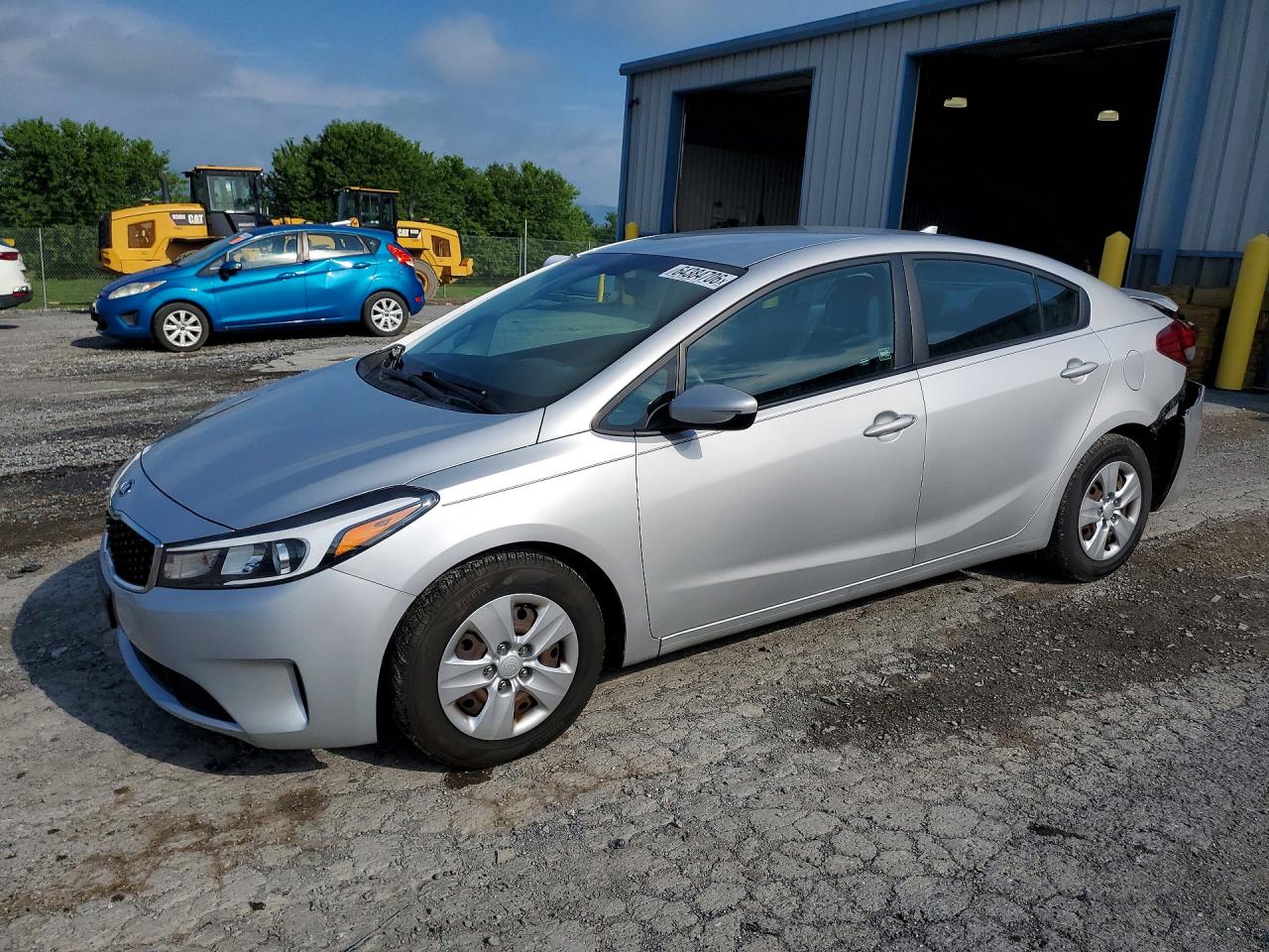 2017 Kia Forte LX, VIN 3KPFL4A76HE143896 — Rear end