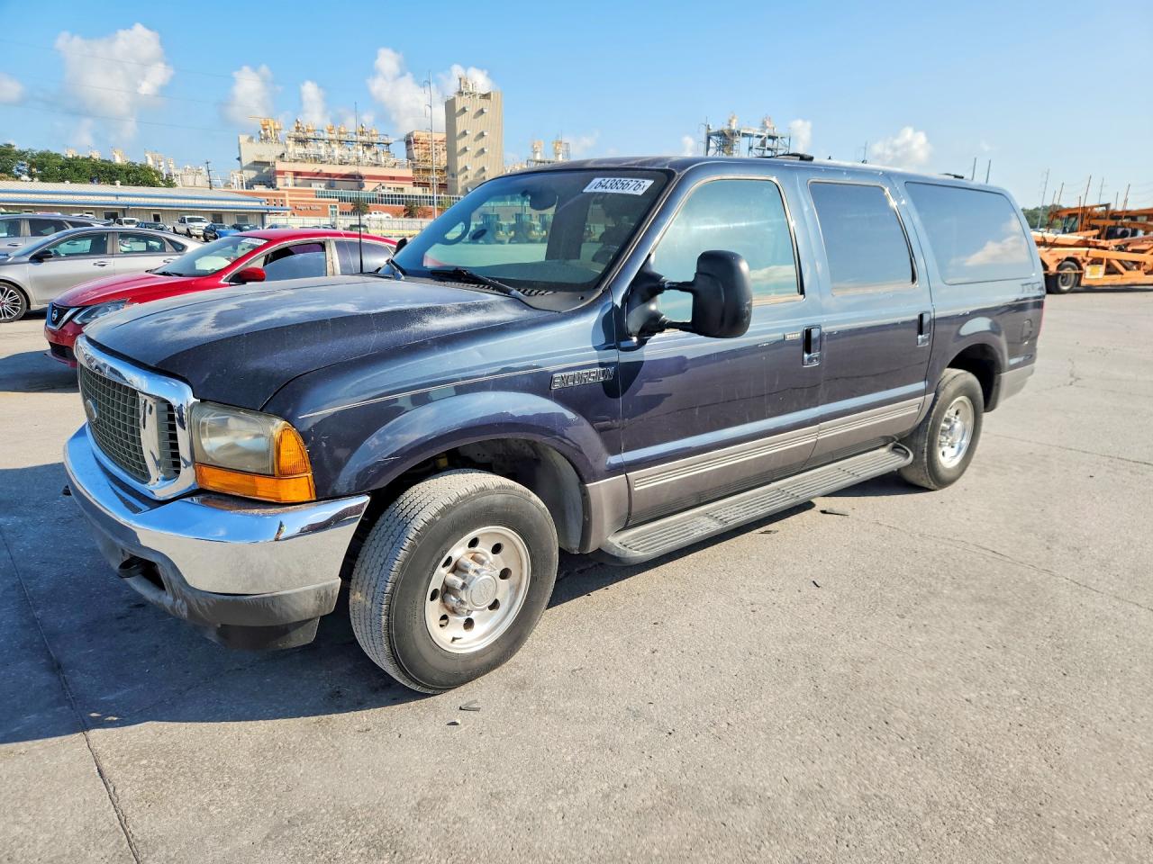 2001 Ford Excursion Special Serv, VIN 1FMNU40S61EB38323 — Мелкие вмятины и царапины