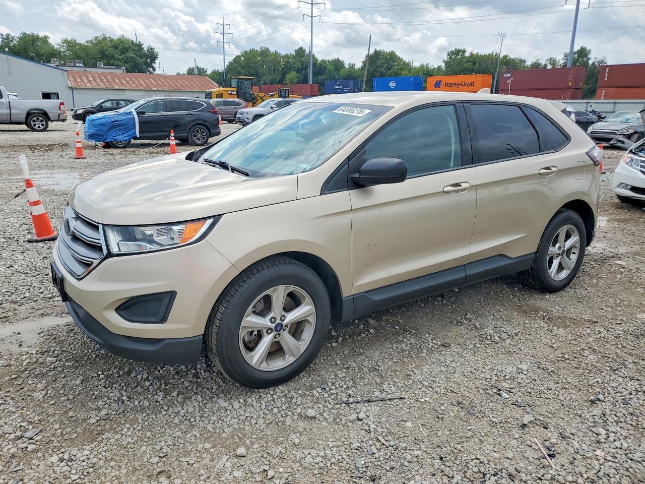 2017 Ford Edge SE, VIN 2FMPK4G9XHBB87774 — Front end