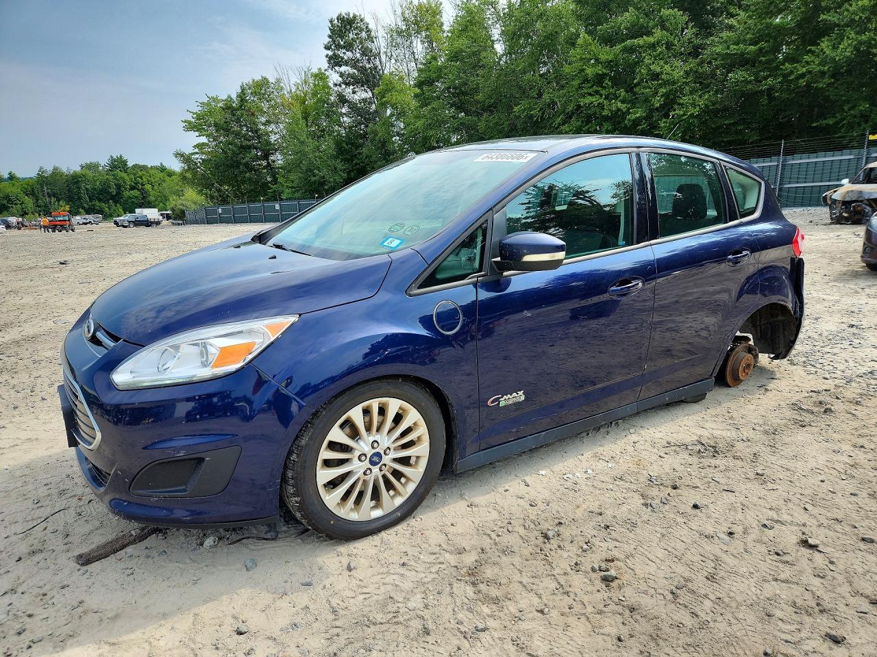 2017 Ford C-Max SE, VIN 1FADP5EU3HL111888 — Rear end