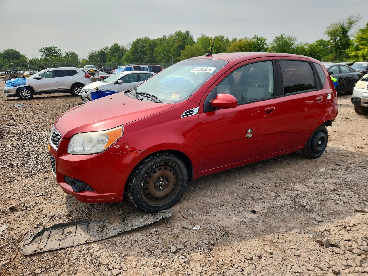 2011 Chevrolet Aveo 1LT, VIN KL1TD6DE7BB136263 — Rear end
