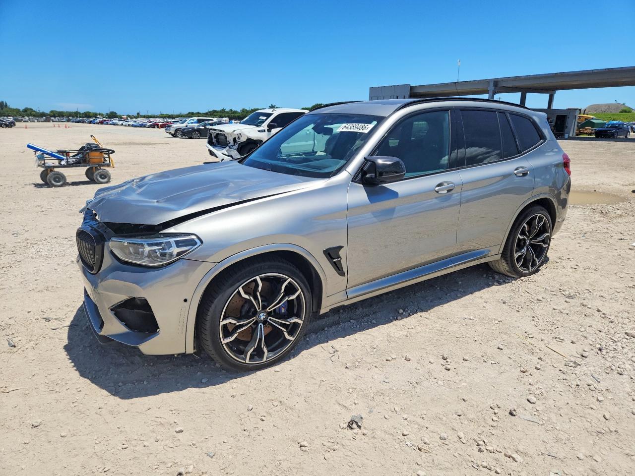 2020 BMW X3 M Competition, VIN 5YMTS0C00L9B23939 — Front end