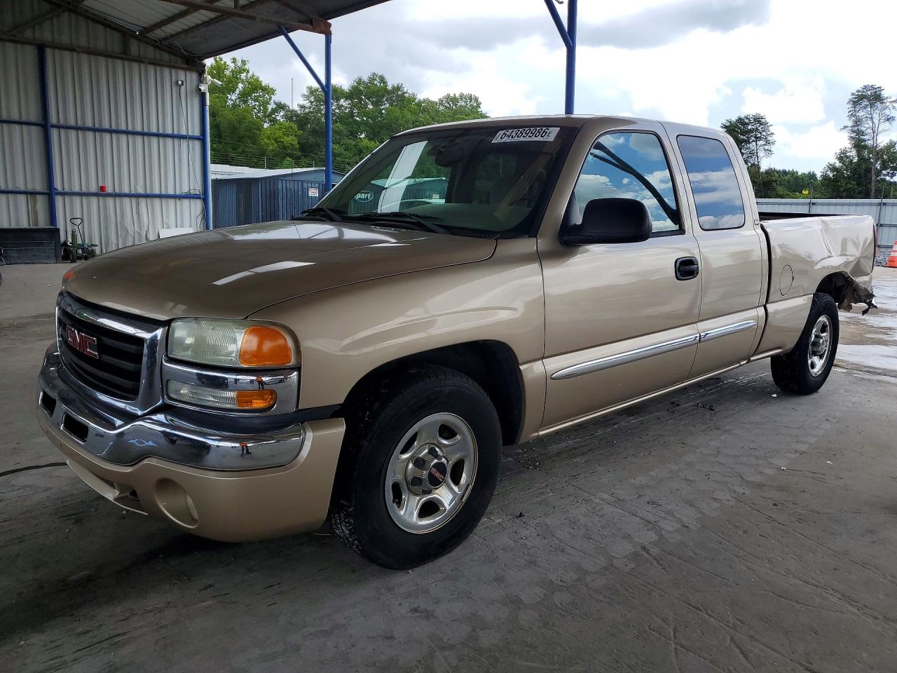 2004 GMC Sierra 1500 SLE, VIN 2GTEC19V441226604 — Rear end