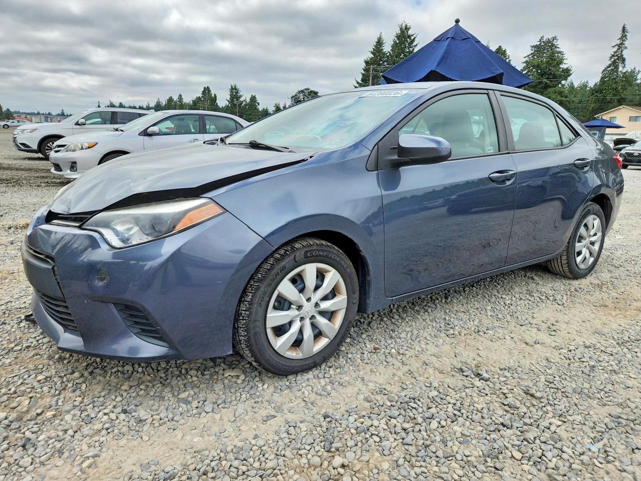 2014 Toyota Corolla S Plus, VIN 2T1BURHE6EC064283 — Front end