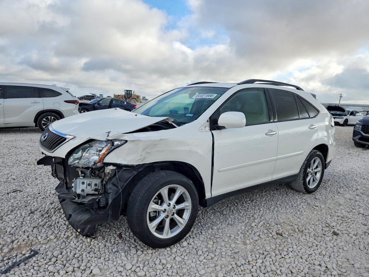 2009 Lexus RX 350, VIN 2T2GK31U69C057300 — Front end