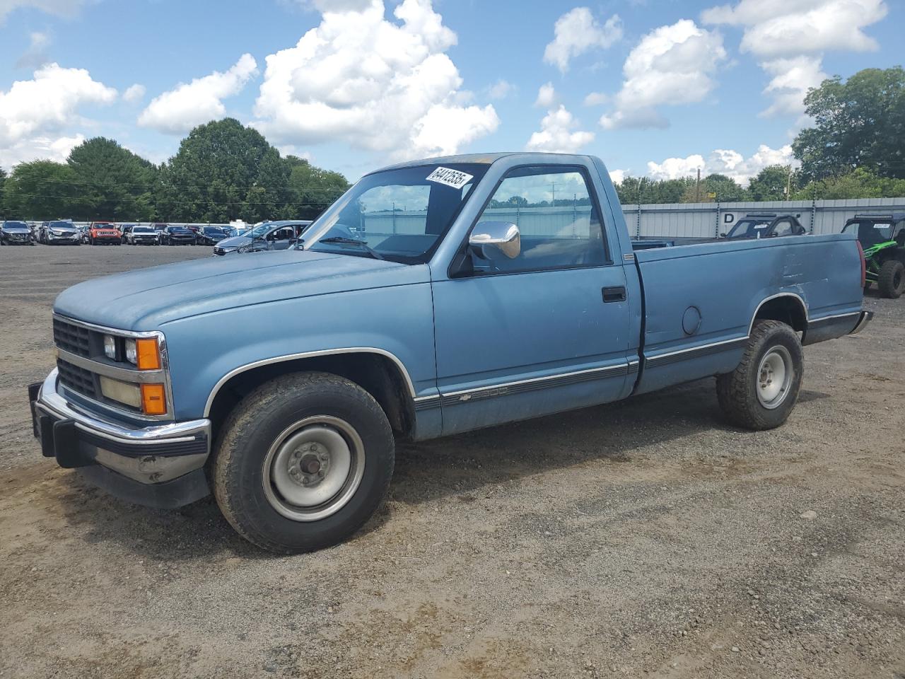 1988 Chevrolet Silverado 2500, VIN 2GCFC24K2J1276789 — Rear end