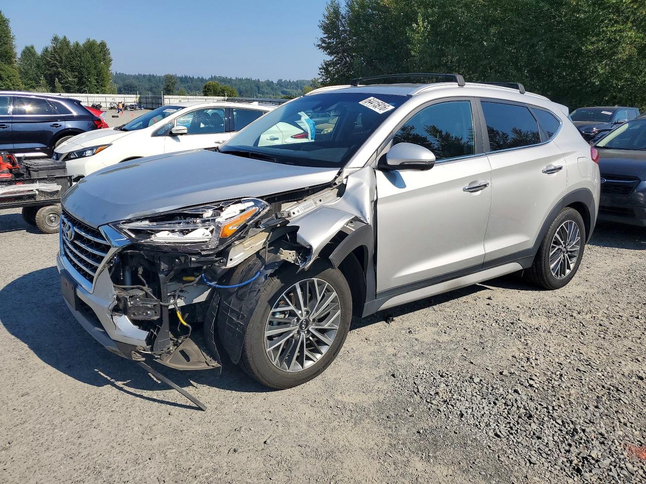 2020 Hyundai Tucson Ultimate, VIN KM8J3CAL8LU225099 — Front end