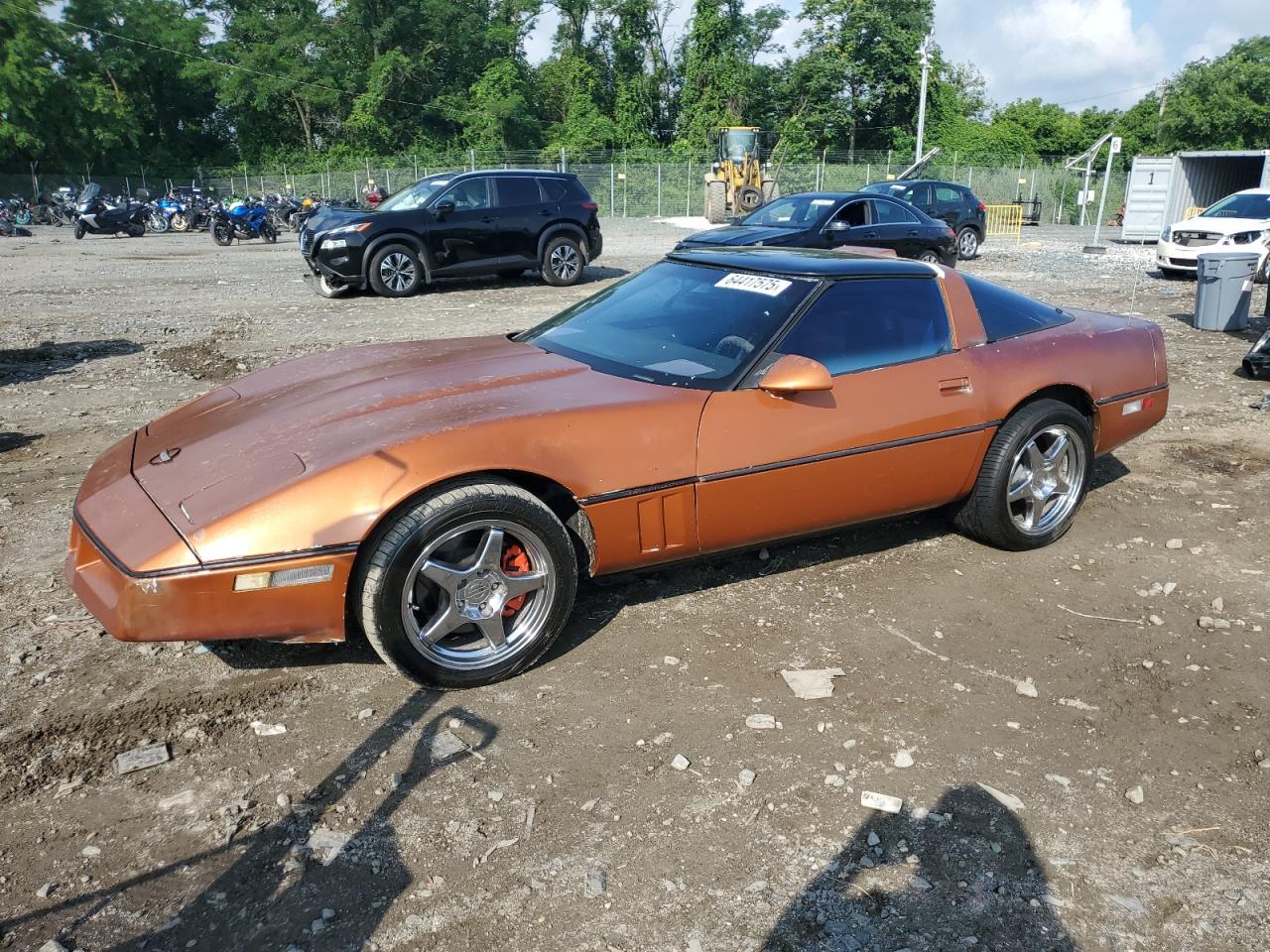 1987 Chevrolet Corvette, VIN 1G1YY2182H5104718 — Minor dents and scratches