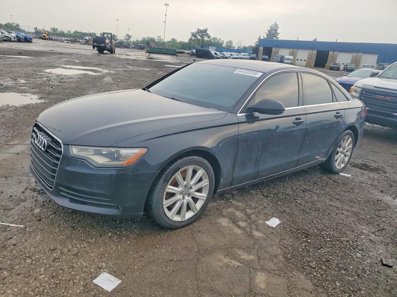 2014 Audi A6 Premium Plus, VIN WAUGFAFC6EN022287 — Rear end