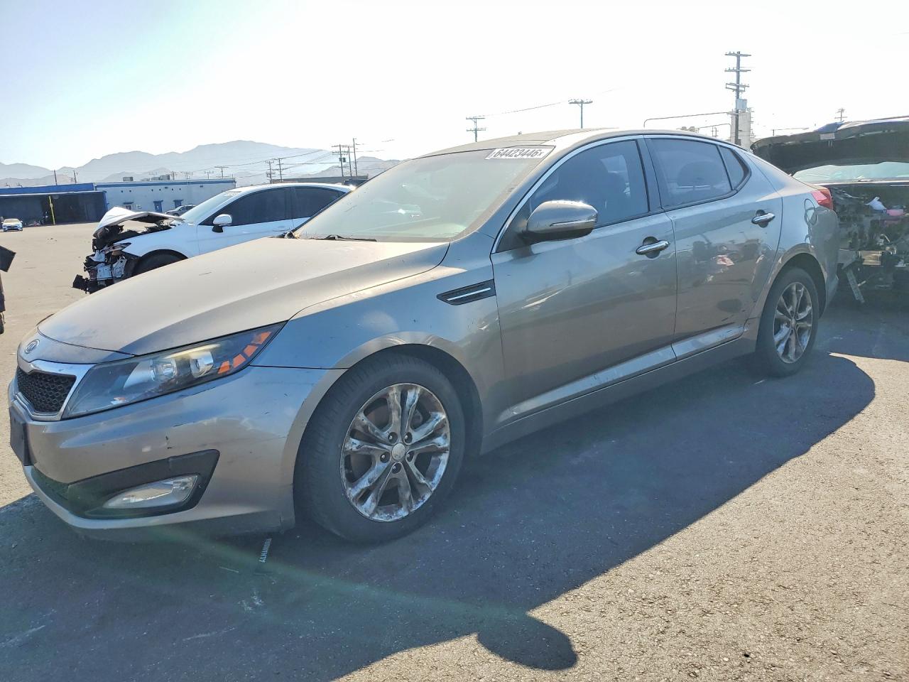 2012 Kia Optima EX, VIN 5XXGN4A72CG075532 — Зад