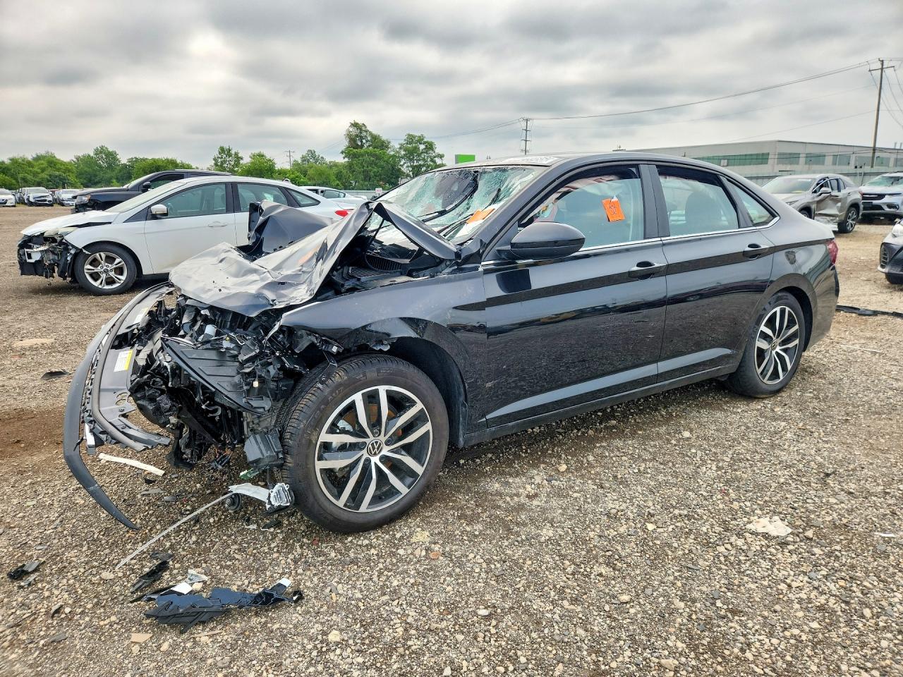 2026 Volkswagen Jetta SE, VIN 3VW7W7BUXTM050232 — Front end