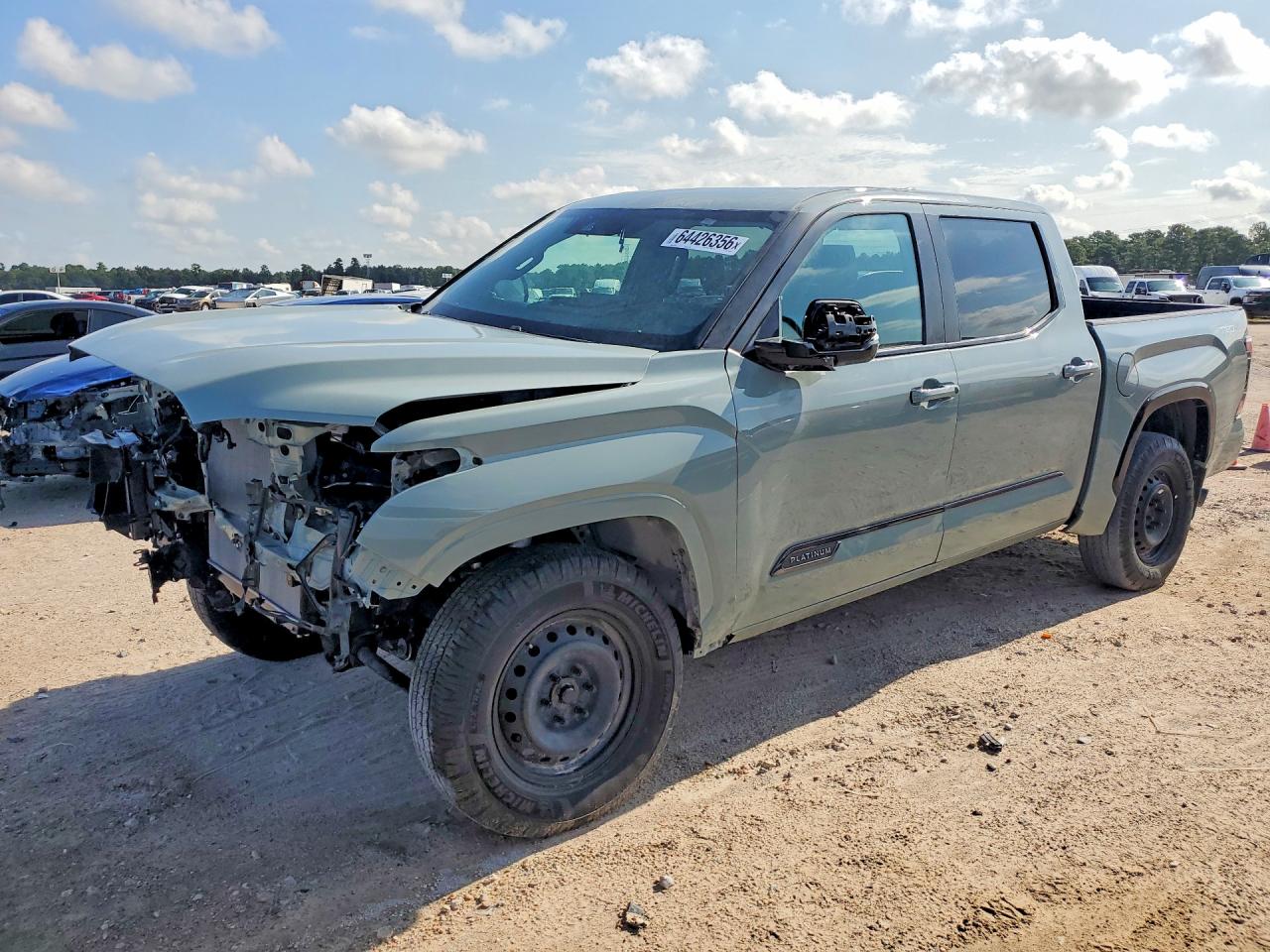 2026 Toyota Tundra Platinum Hybrid, VIN 5TFWC5DB7TX114325 — Front end