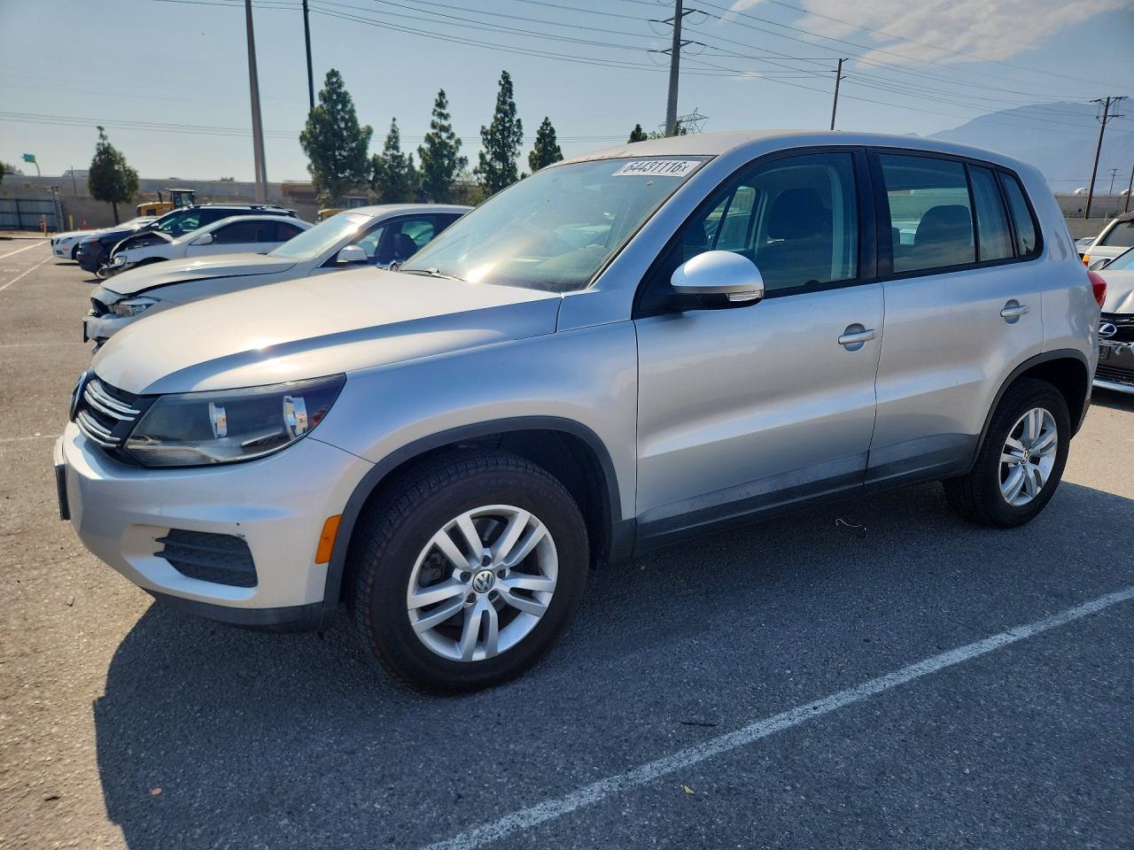 2013 Volkswagen Tiguan S, VIN WVGAV3AX4DW606578 — Undercarriage