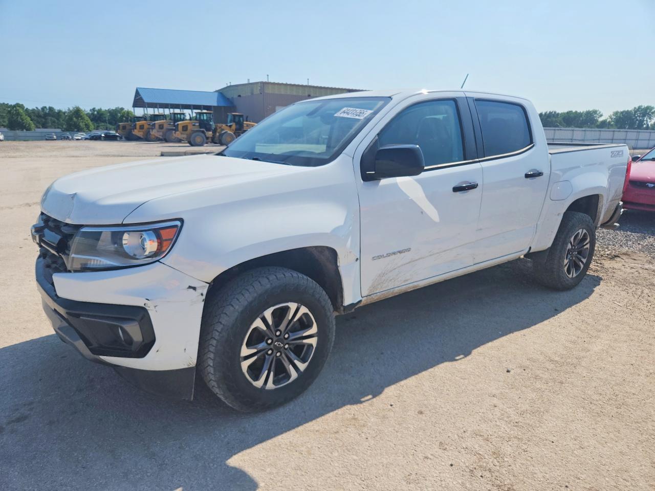 2021 Chevrolet Colorado 4WD Z71, VIN 1GCGTDEN6M1209762 — Front end