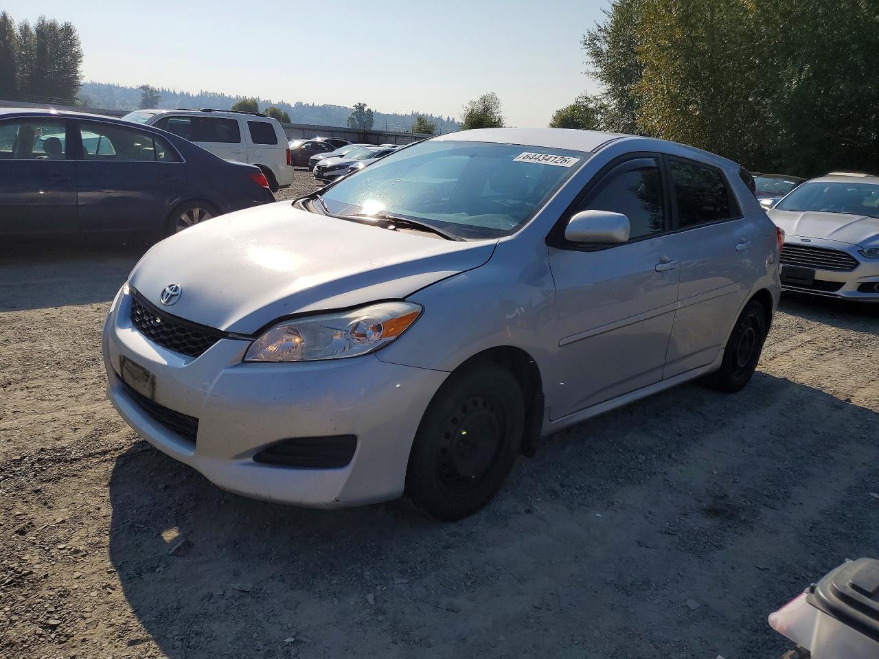 2012 Toyota Matrix L, VIN 2T1KU4EE5CC762596 — Front end