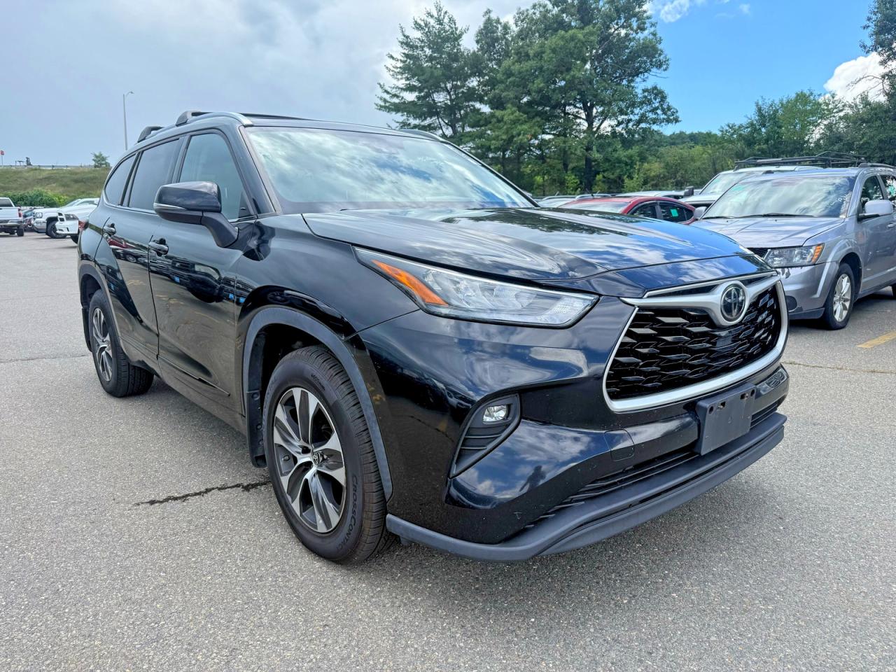 2020 Toyota Highlander XLE, VIN 5TDGZRBHXLS002383 — Обычный износ