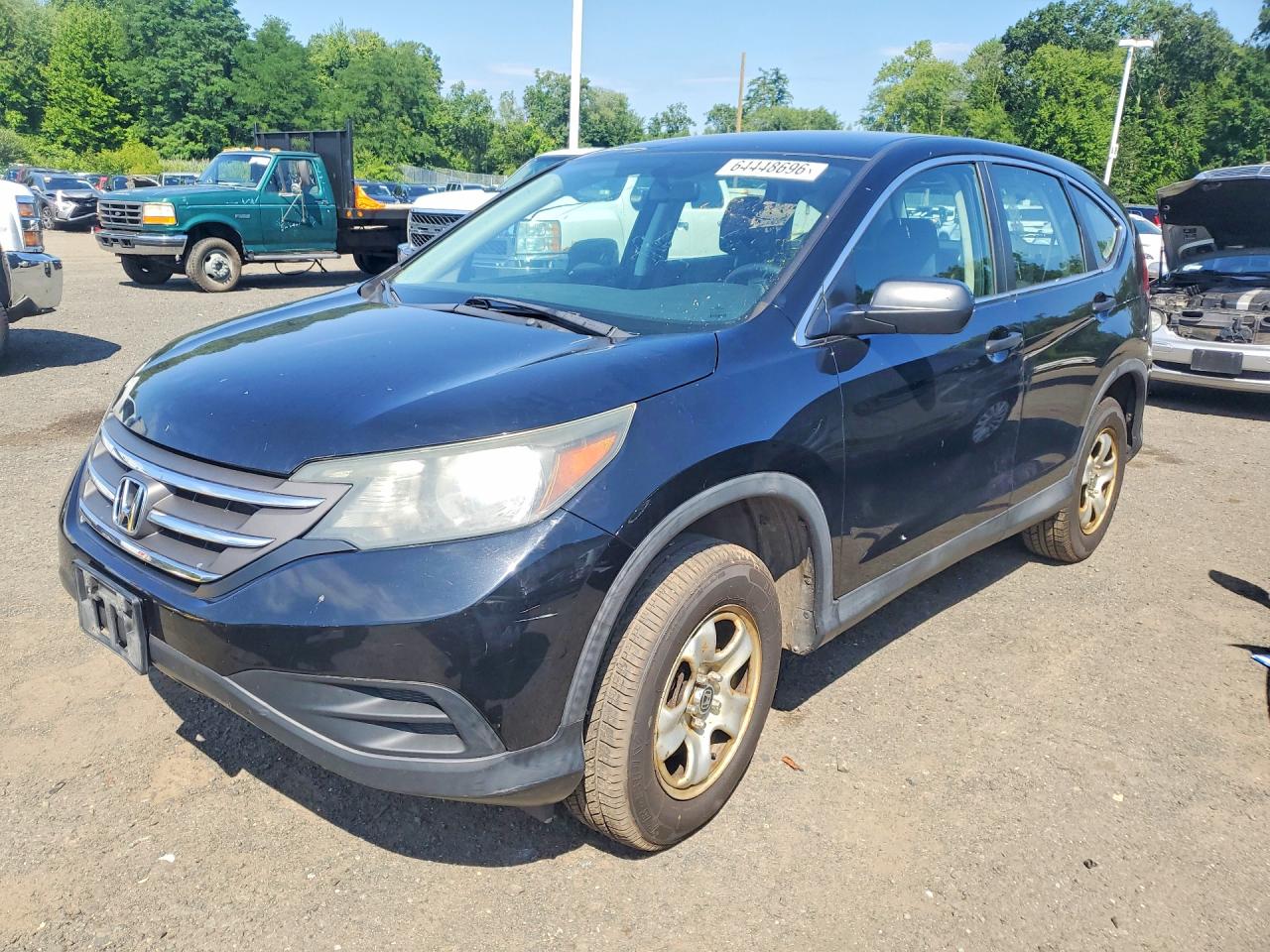 2014 Honda CR-V LX, VIN 2HKRM4H39EH727603 — Minor dents and scratches