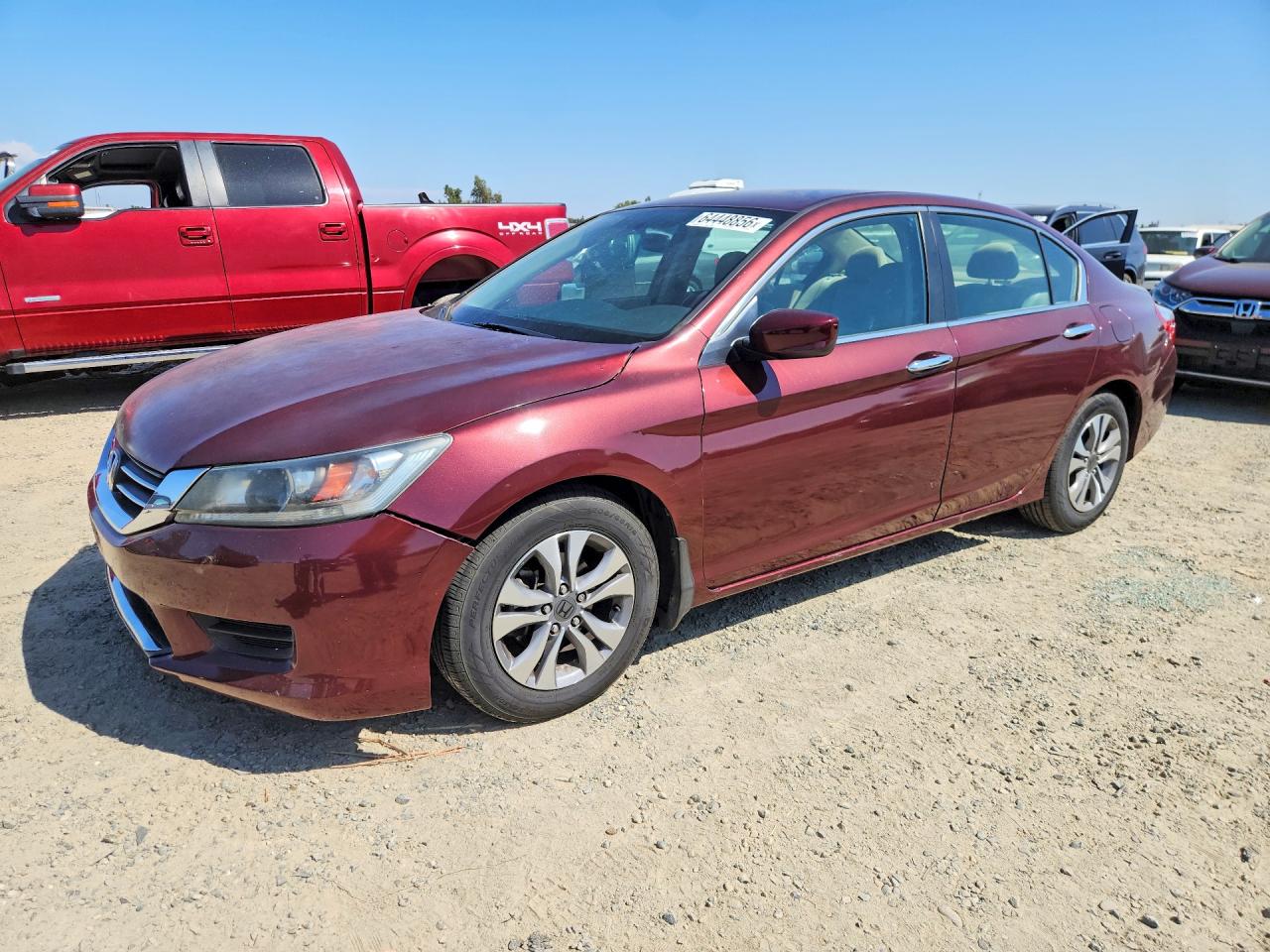 2014 Honda Accord LX, VIN 1HGCR2F36EA042725 — Мелкие вмятины и царапины
