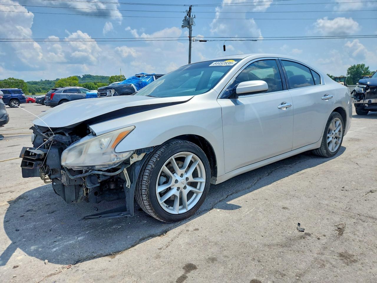 2014 Nissan Maxima SV, VIN 1N4AA5AP7EC451285 — Перед