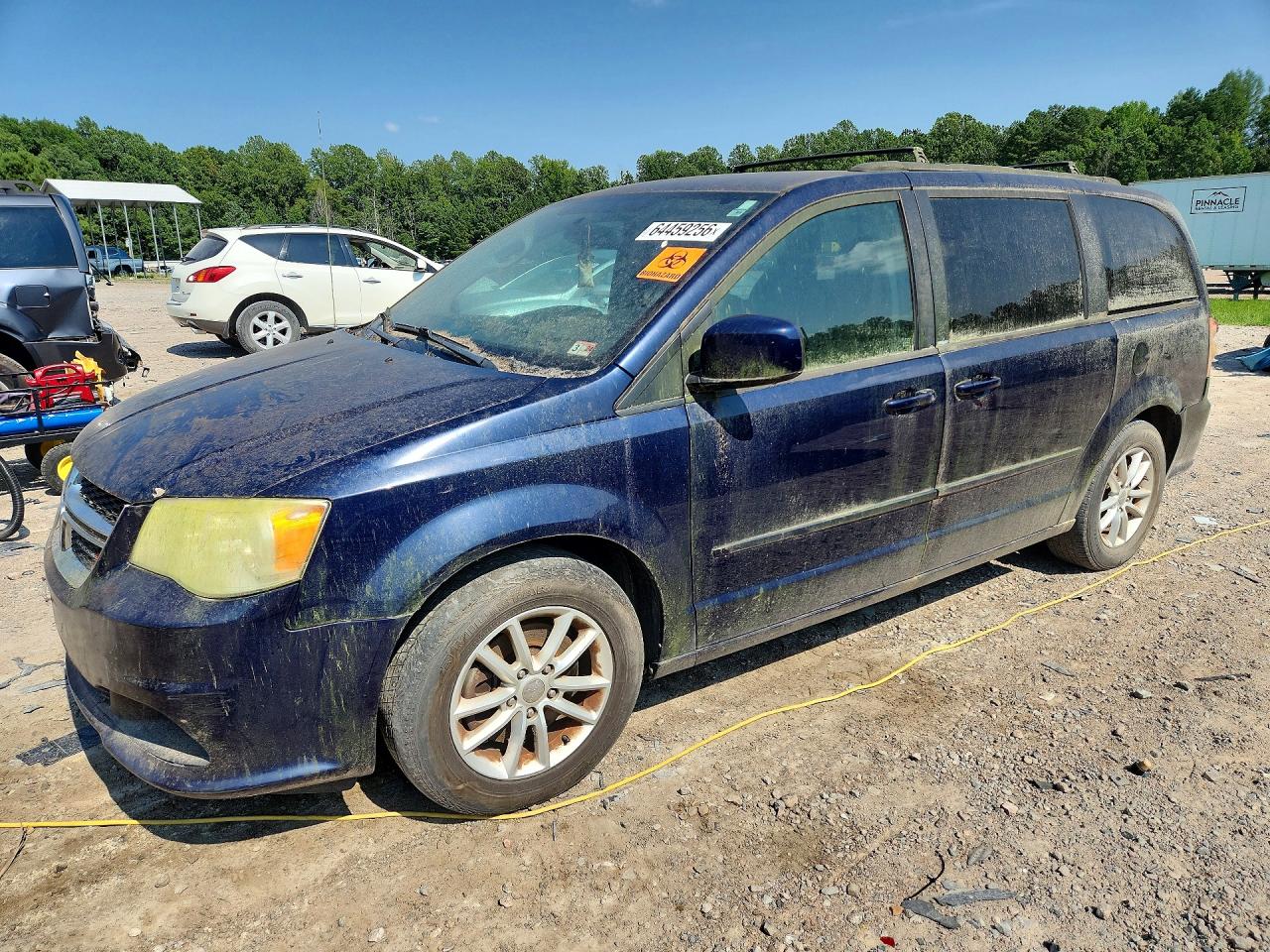 2013 Dodge Grand Caravan SXT, VIN 2C4RDGCG2DR682162 — Rear end