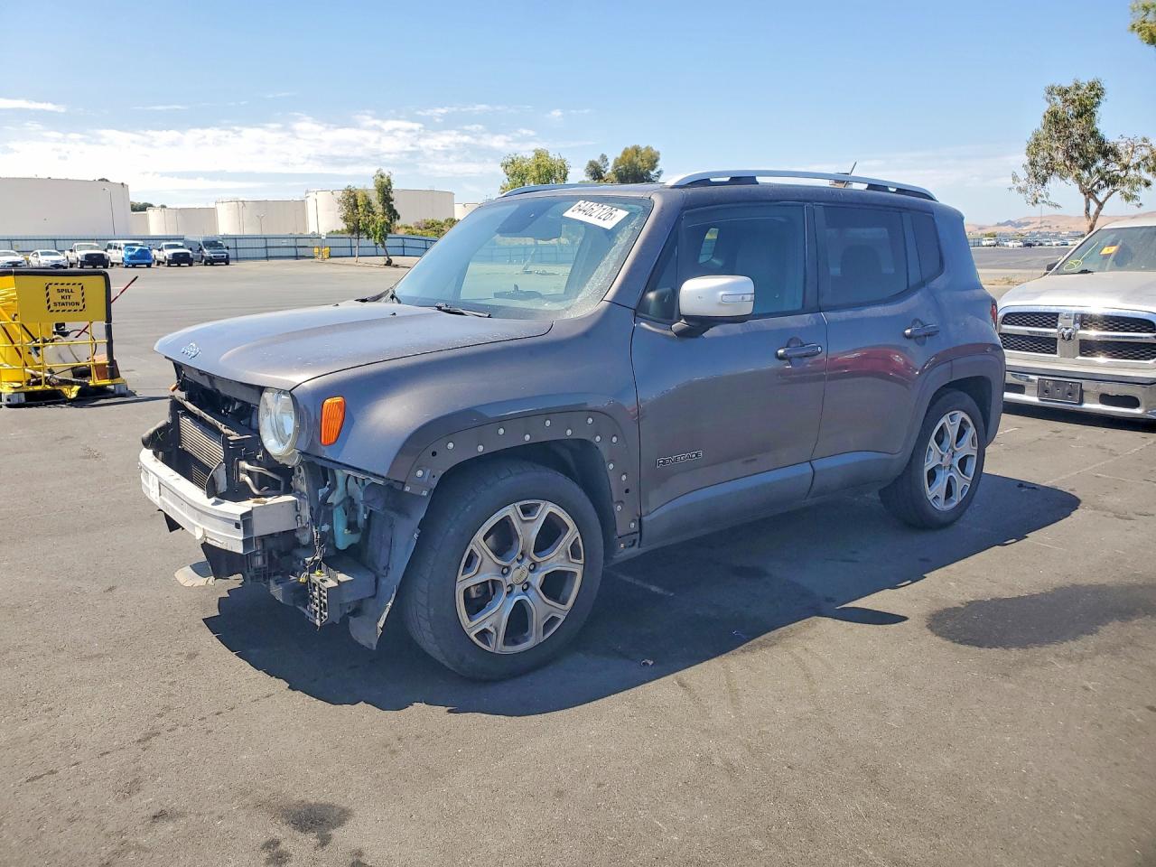 2016 Jeep Renegade Limited, VIN ZACCJADT2GPC73918 — Перед