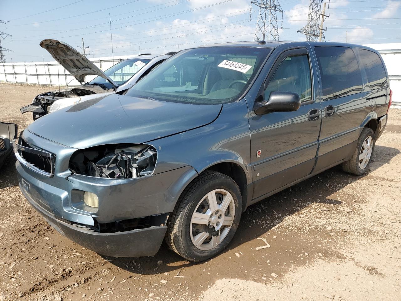 2006 Saturn Relay 2 FWD, VIN 5GZDV03L66D141096 — Front end