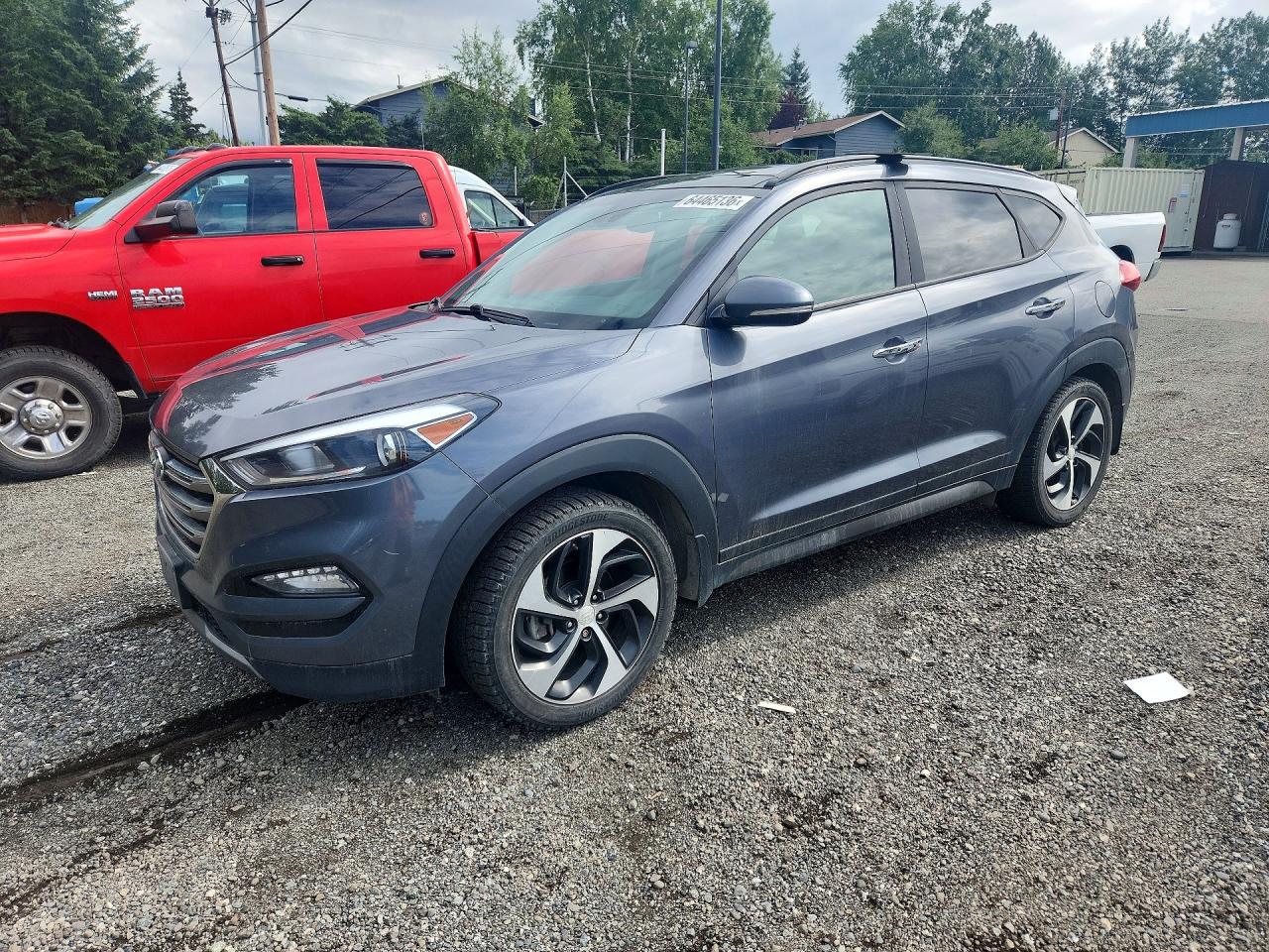 2016 Hyundai Tucson Limited, VIN KM8J3CA2XGU179255 — Обычный износ