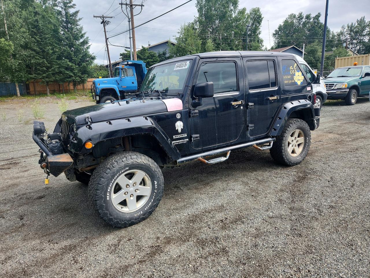 2015 Jeep Wrangler Unlimited Sport, VIN 1C4BJWDG1FL692194 — Обычный износ