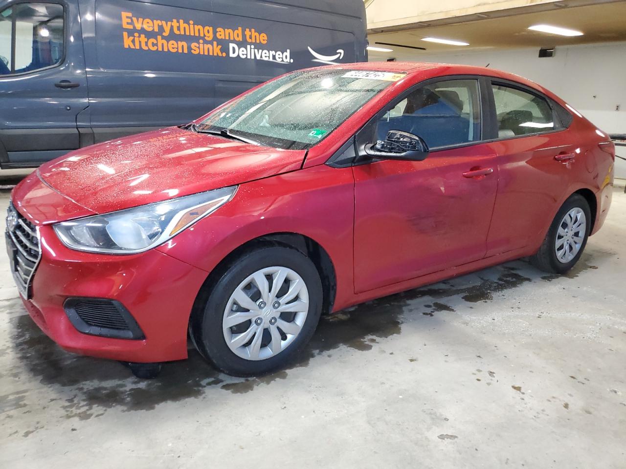 2022 Hyundai Accent SE, VIN 3KPC24A61NE166558 — Side