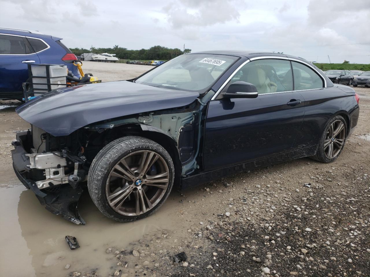 2015 BMW 4 Series 435i, VIN WBA3T3C5XFP939568 — Front end