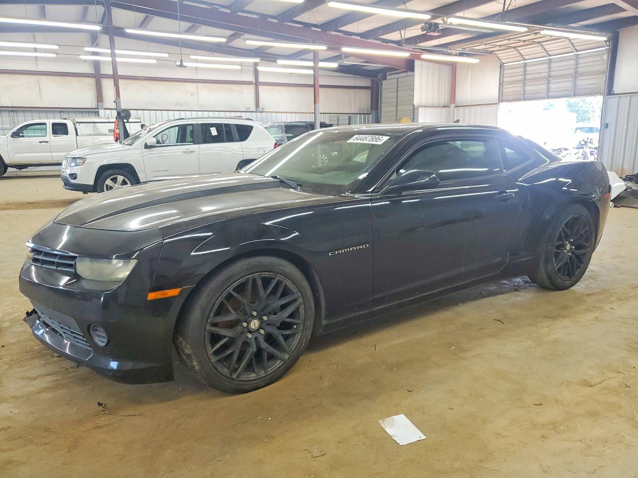 2014 Chevrolet Camaro LS, VIN 2G1FE1E3XE9211863 — Бок