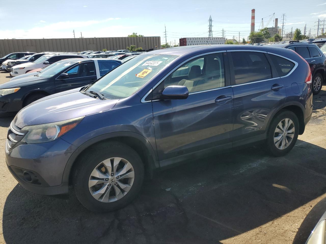 2013 Honda CR-V EX, VIN 2HKRM4H54DH659419 — Biohazard / chemical