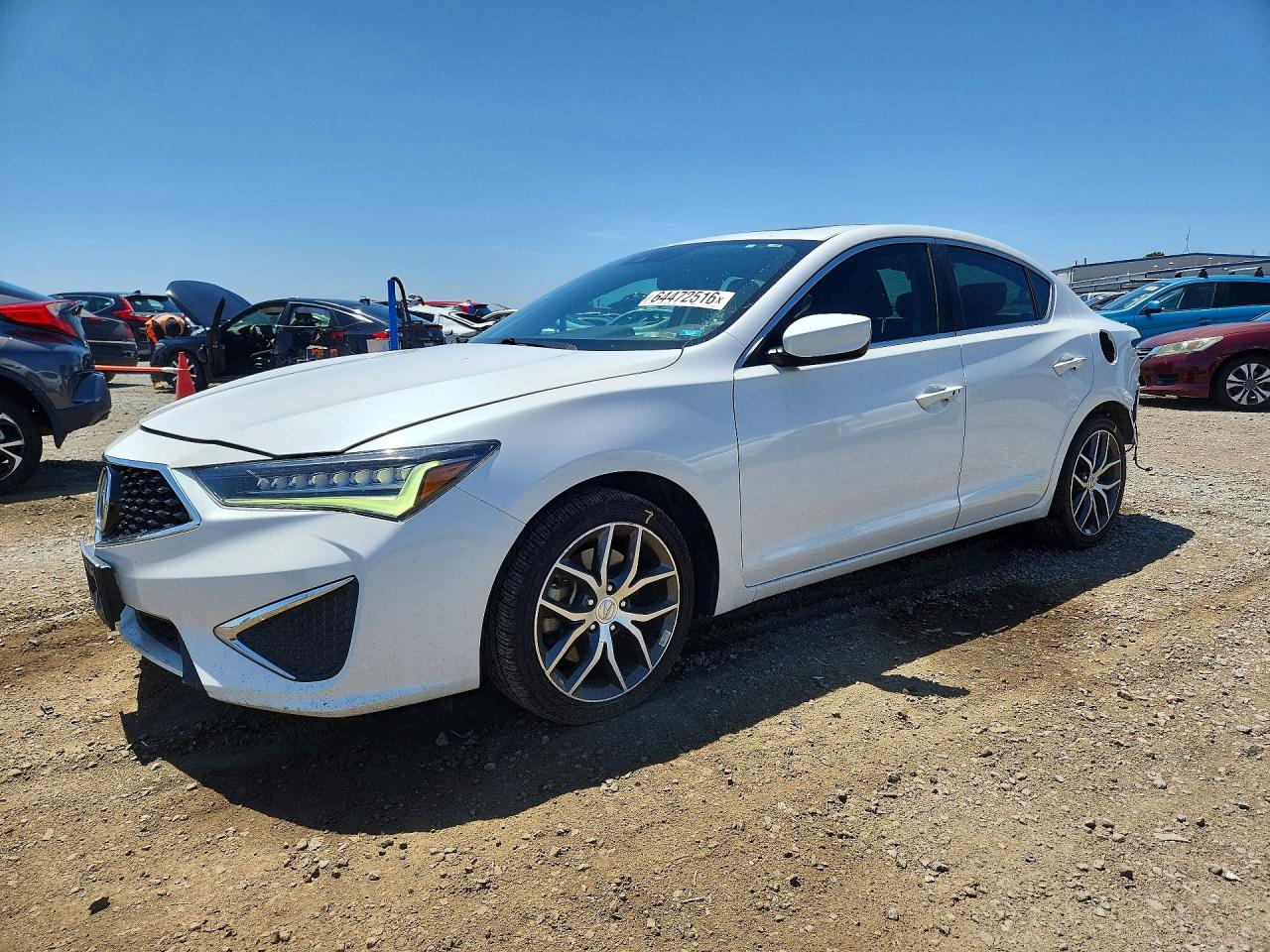 2020 Acura ILX Premium, VIN 19UDE2F75LA003916 — Rear end