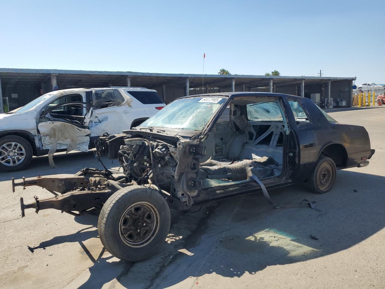 1987 Chevrolet Monte Carlo Sport SS, VIN 1G1GZ11G6HP135324 — Stripped