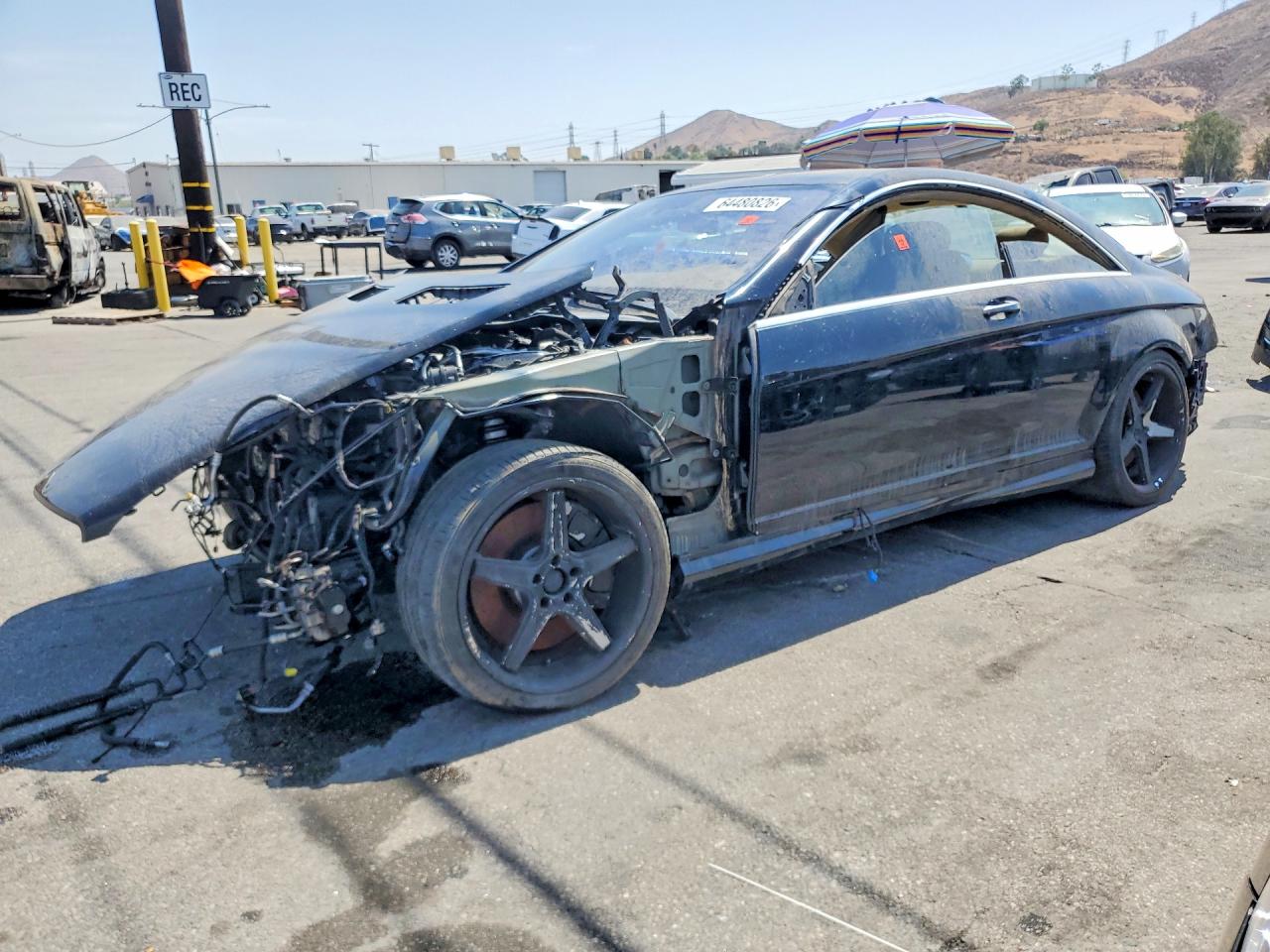2009 Mercedes-Benz CL 63 AMG, VIN WDDEJ77X59A019784 — Front end