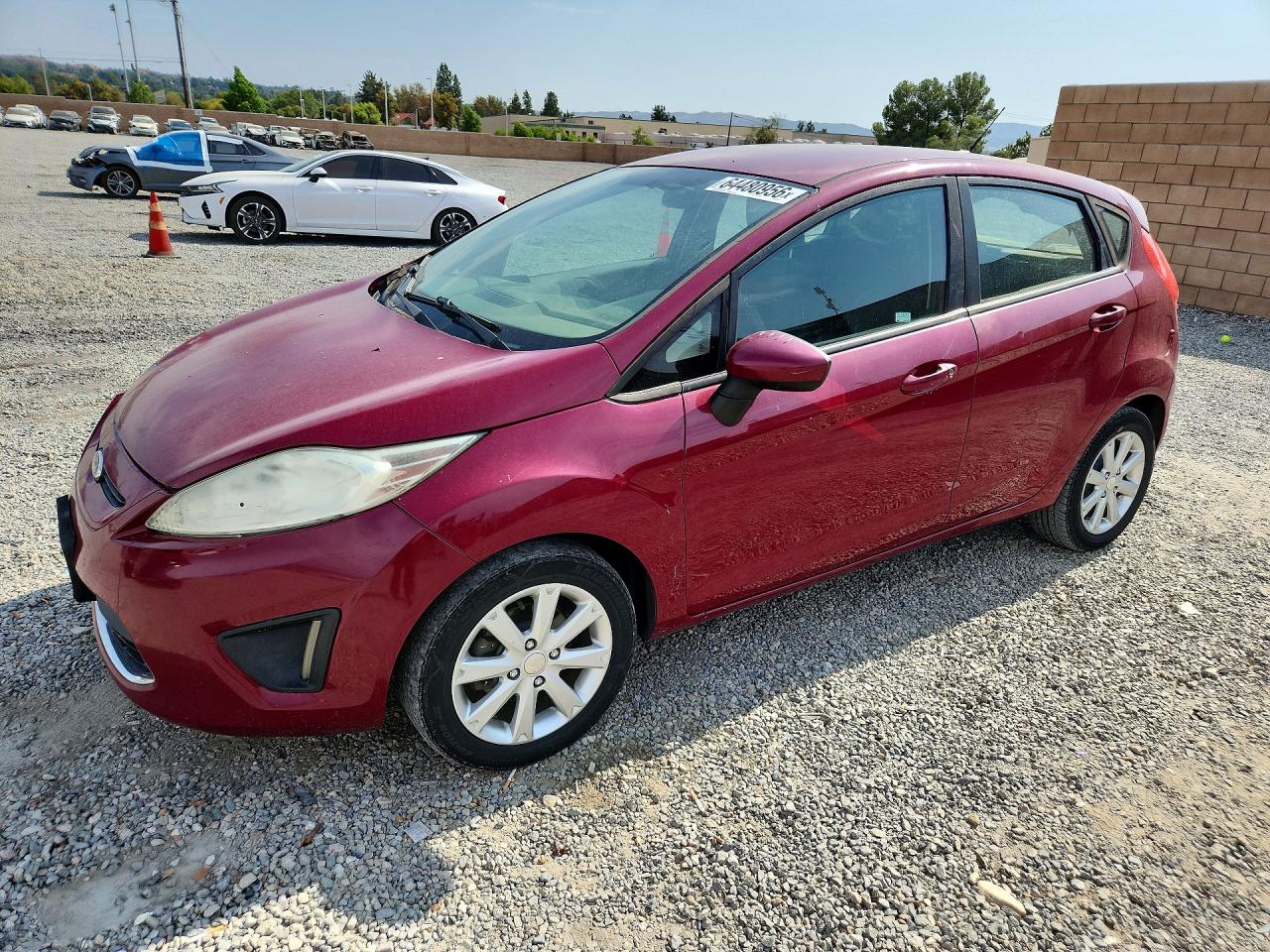 2011 Ford Fiesta SE, VIN 3FADP4EJ6BM207570 — Rear end