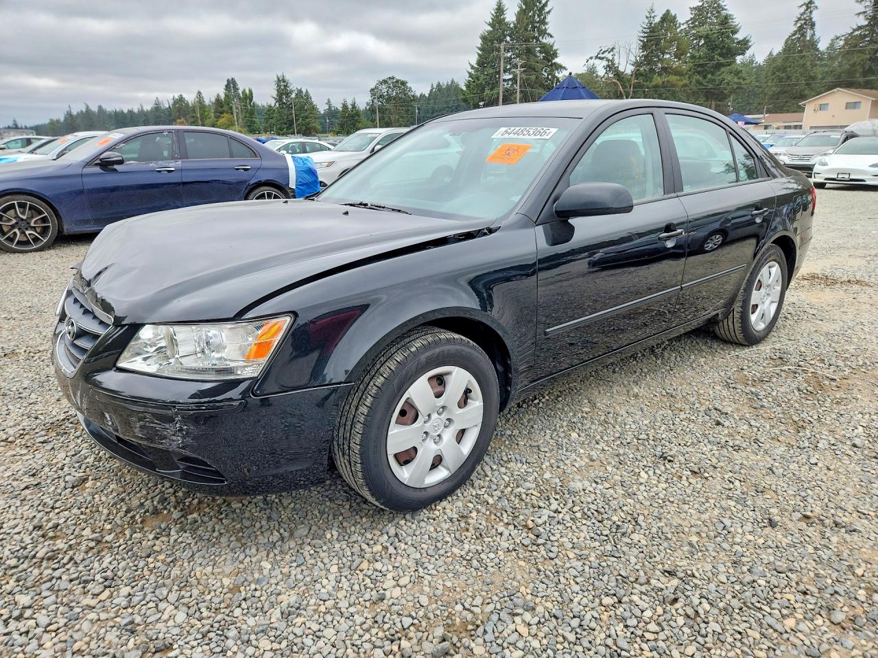 2010 Hyundai Sonata GLS, VIN 5NPET4AC0AH627850 — Перед