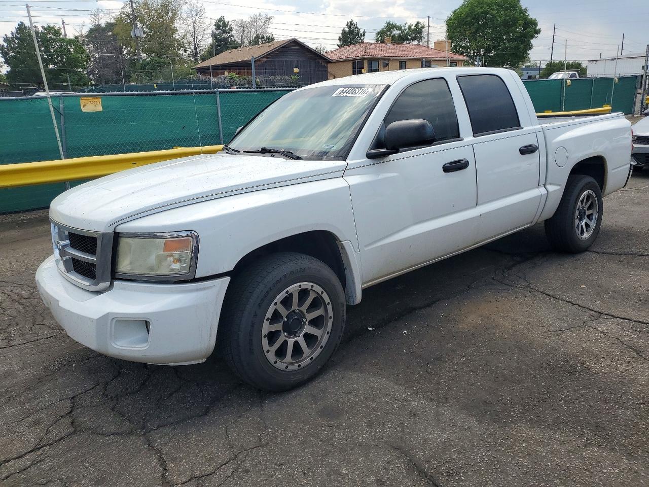 2008 Dodge Dakota SLT, VIN 1D7HE48N78S563998 — Зад