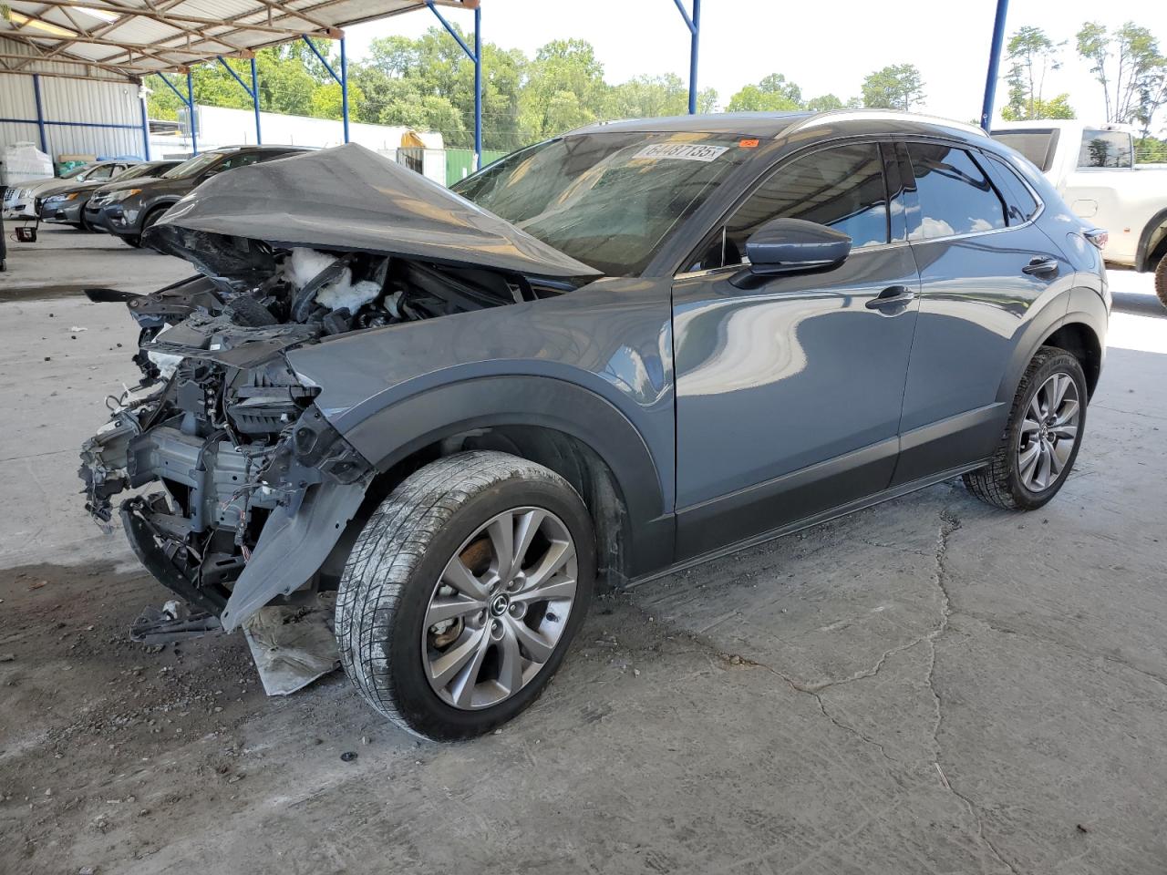 2021 Mazda CX-30 Premium, VIN 3MVDMADL3MM203871 — Front end