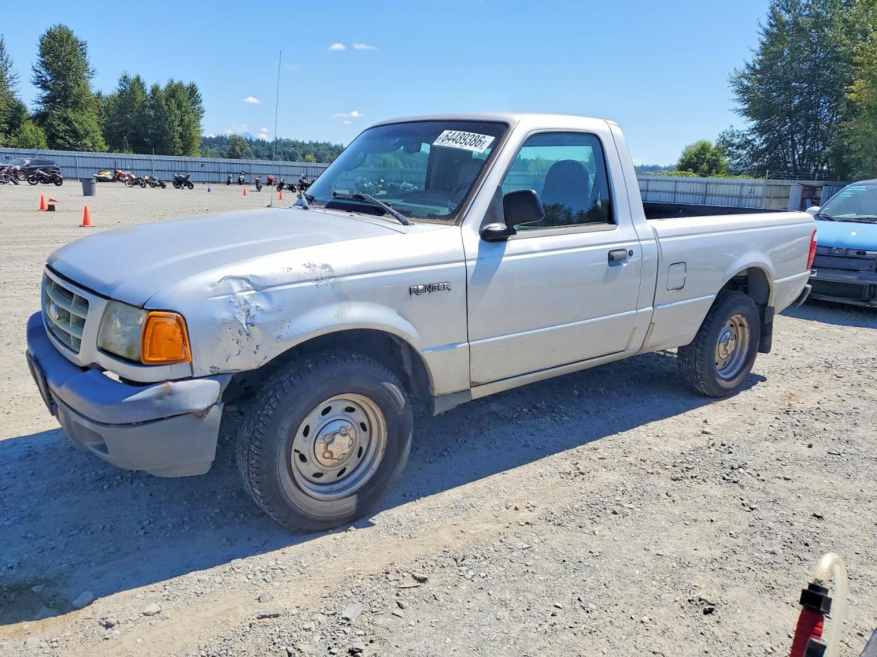 2003 Ford Ranger XL, VIN 1FTYR10D03PA80980 — Зад