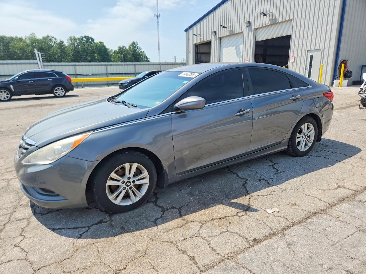 2012 Hyundai Sonata GLS, VIN 5NPEB4AC9CH397506 — Side