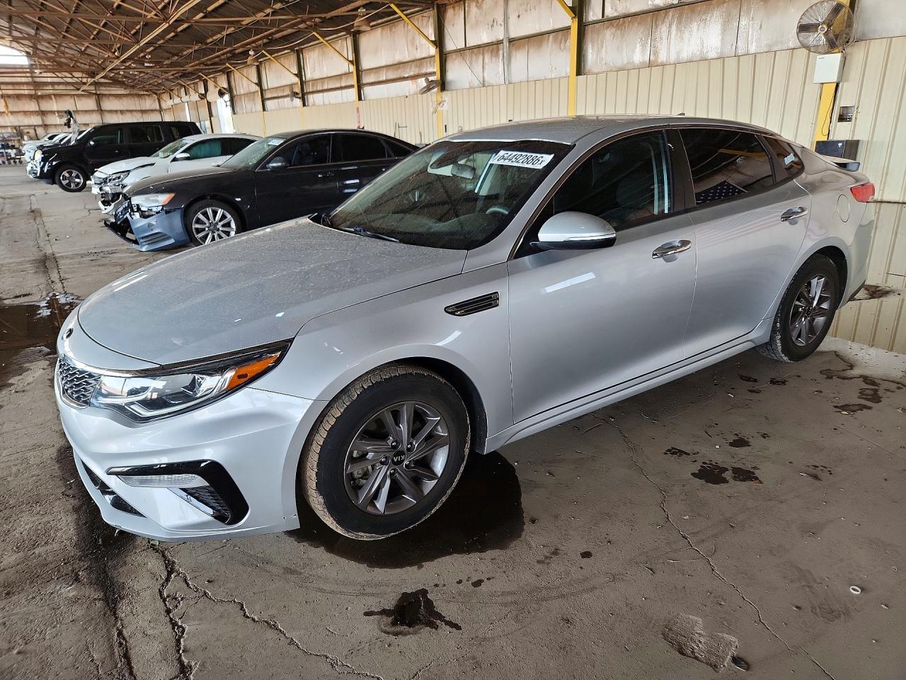 2020 Kia Optima LX, VIN 5XXGT4L33LG399234 — Rear end