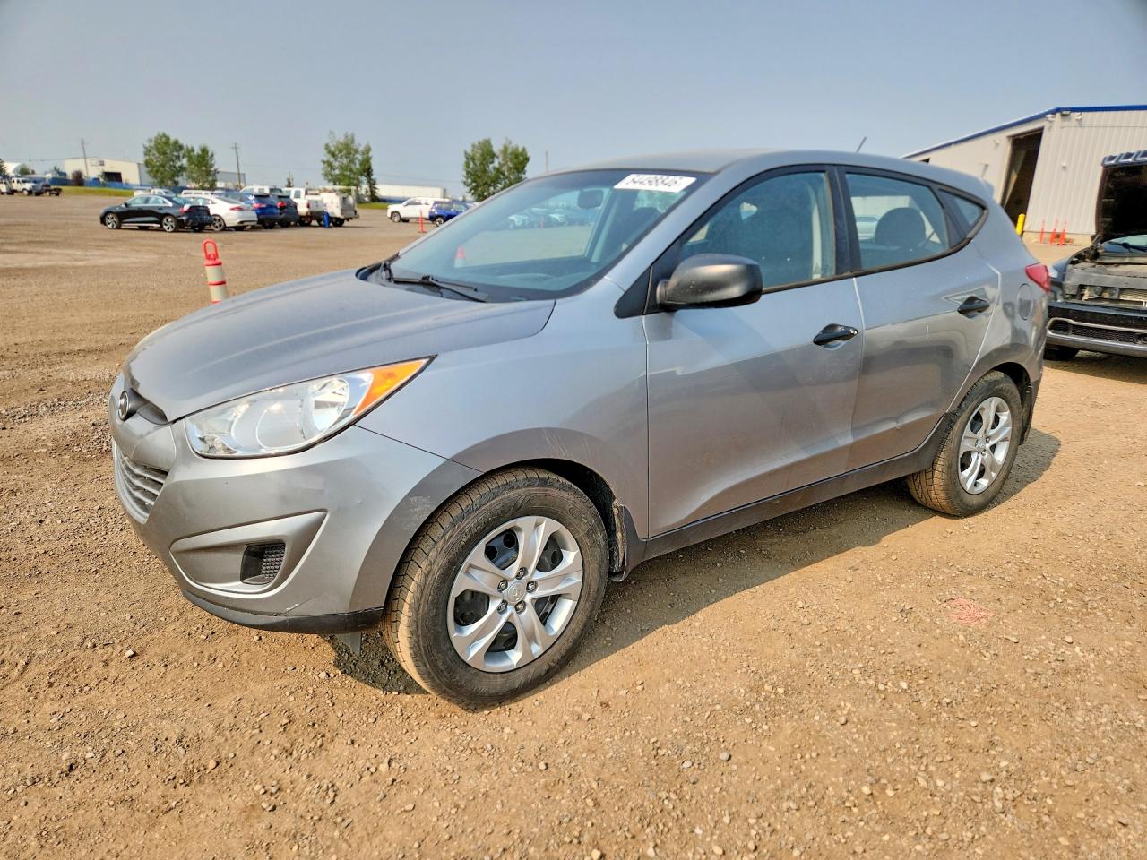 2011 Hyundai Tucson GL, VIN KM8JT3AC0BU217299 — Front end