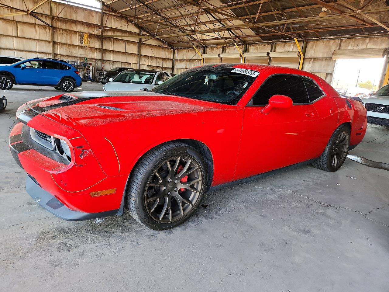 2009 Dodge Challenger SRT-8, VIN 2B3LJ74W59H563962 — Зад