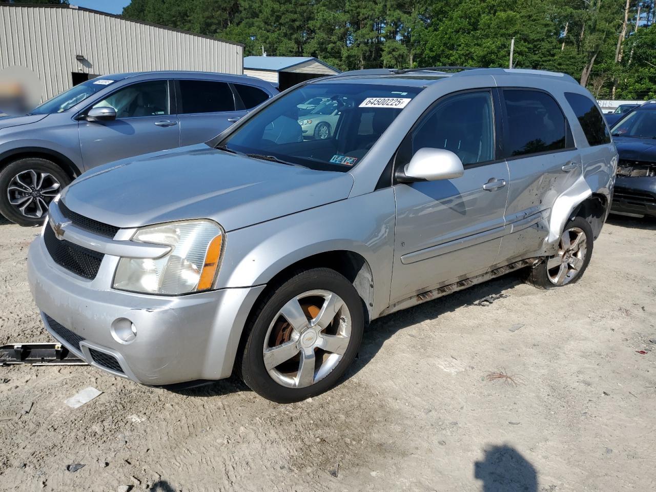 2008 Chevrolet Equinox Sport, VIN 2CNDL037286311669 — Side