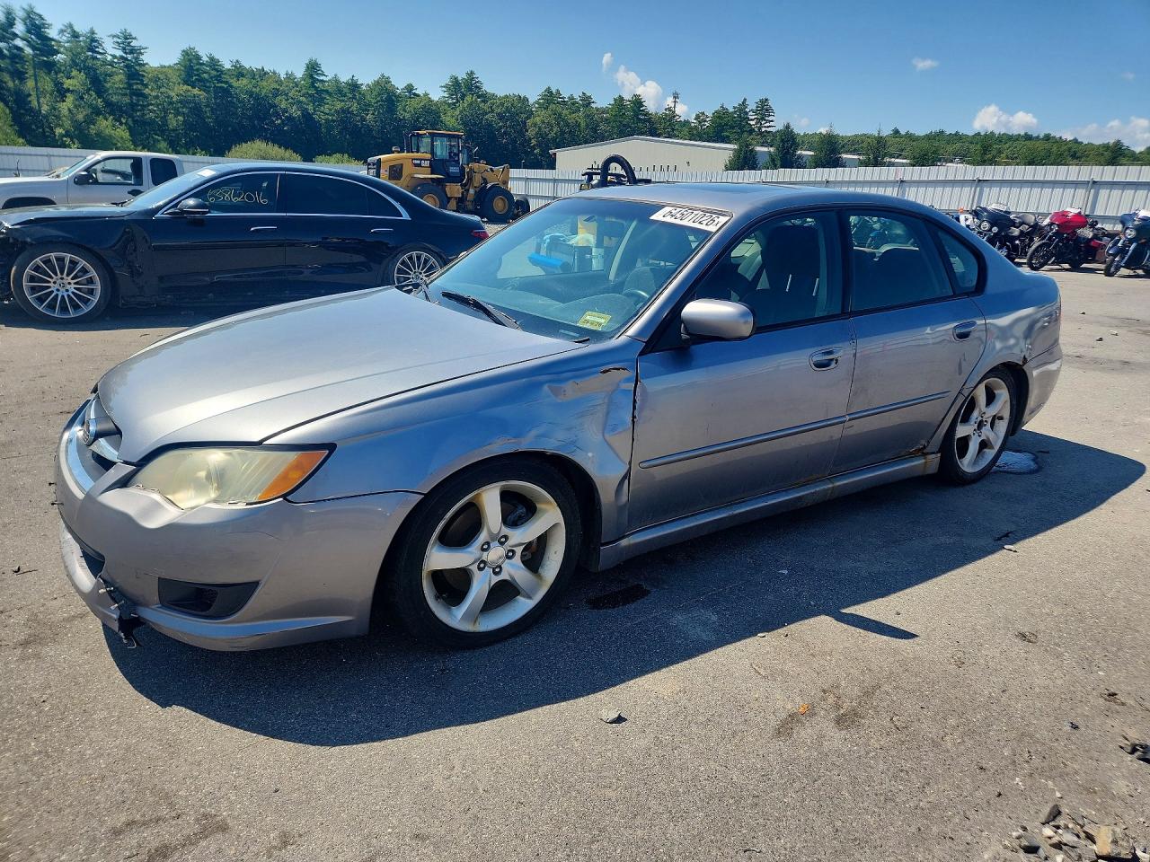2008 Subaru Legacy Special, VIN 4S3BL616187214598 — Перед